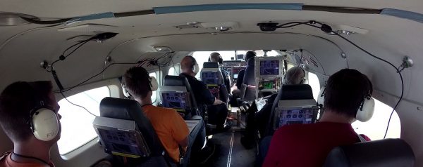 Inside the Airplane at DLR Summer School 2016